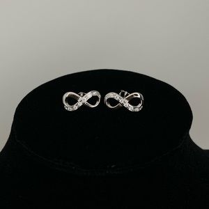 infinity earrings Sterling Silver